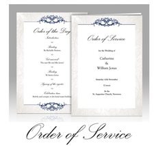 Wedding Order of Service